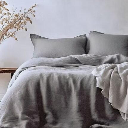 Vintage duvet covers black