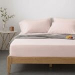 Bamboo Fitted Sheet Only pink
