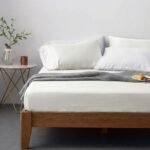 Bamboo Fitted Sheet Only white sand