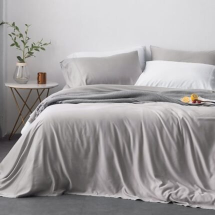 mist organic bamboo bed sheet