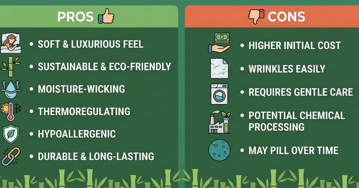 Bamboo Sheets Pros and Cons