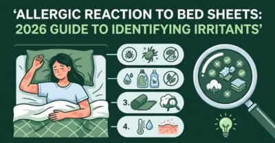 allergic reaction to bed sheet
