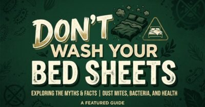 What happens if you don't wash your bed sheets