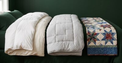 Duvet vs Comforter vs Quilt