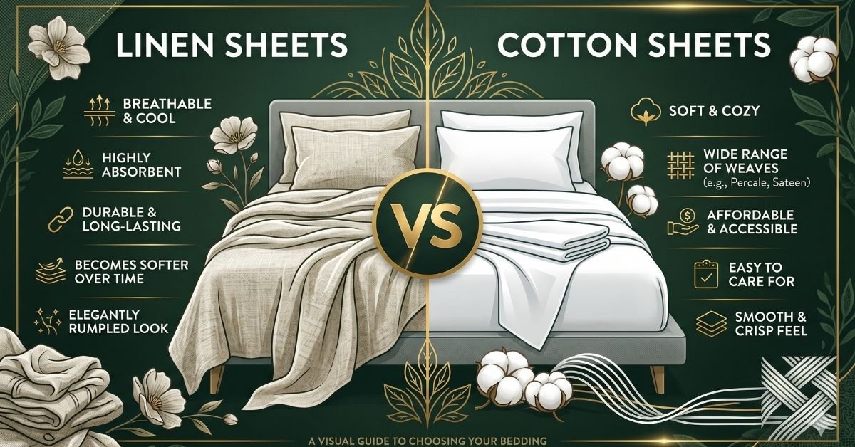 linen sheets vs cotton sheets