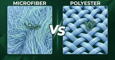 The difference between microfiber and polyester