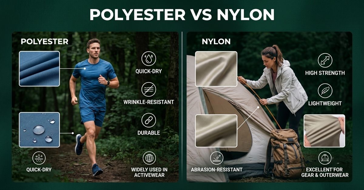 polyester vs nylon