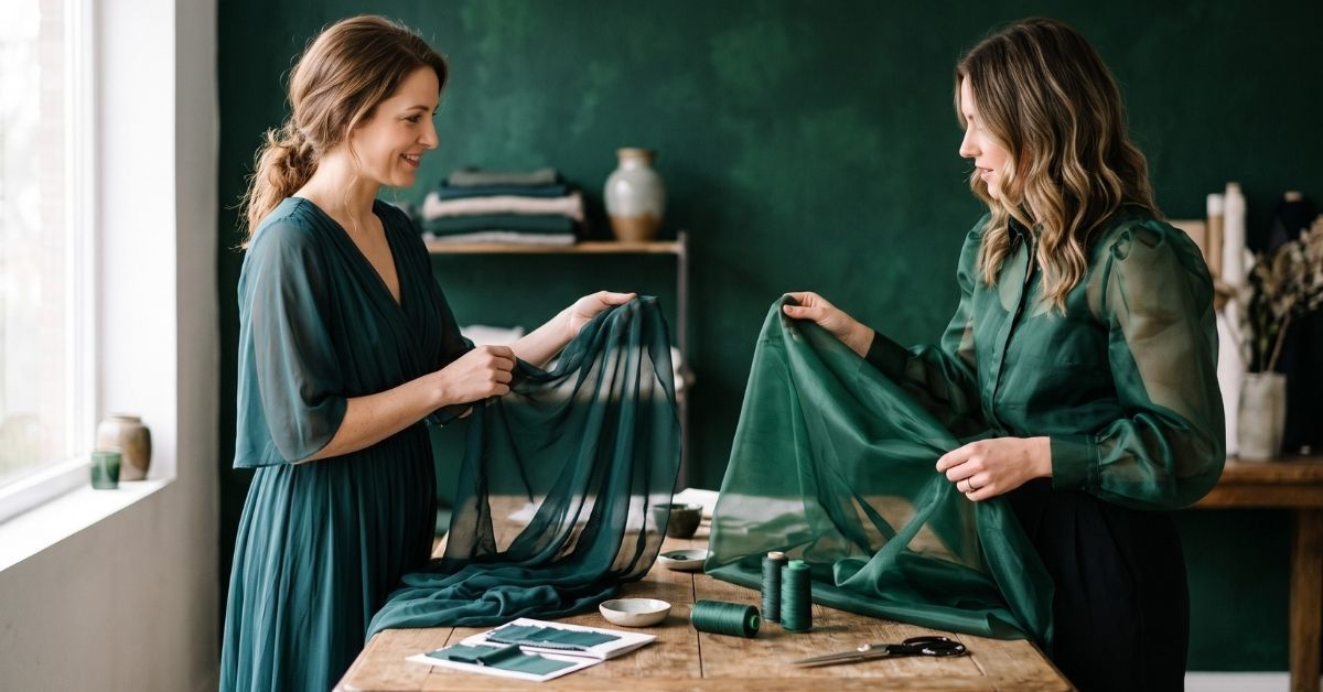 chiffon vs organza